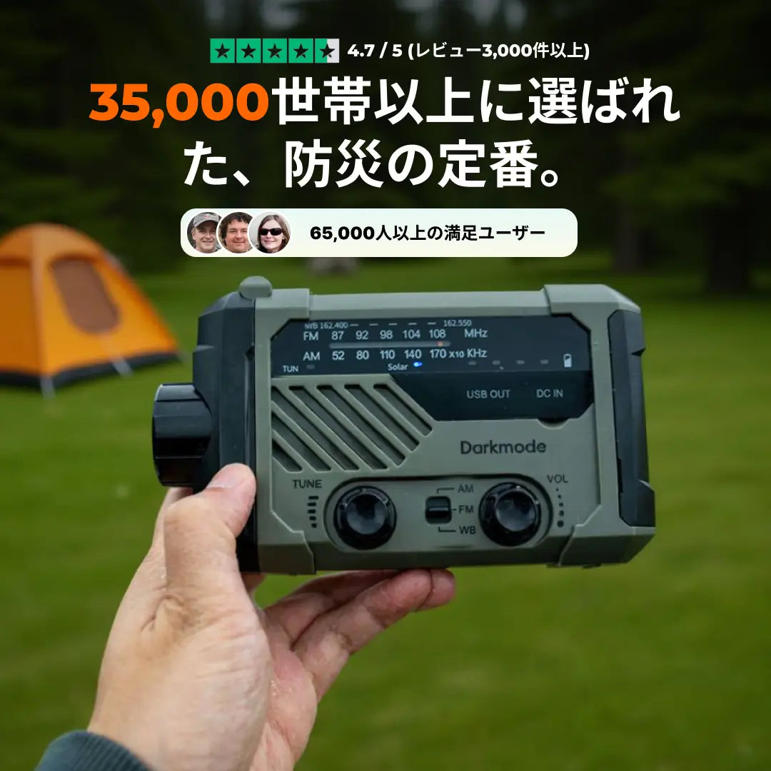 ガーディアンプロ®｜9機能搭載・信頼の防災ラジオ